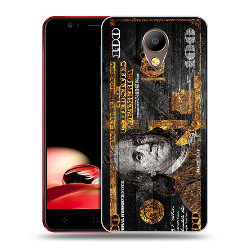 Пластиковый чехол на Elephone P8 с принтом Доллар деньги Пластиковый чехол на Elephone P8 с принтом Доллар деньги