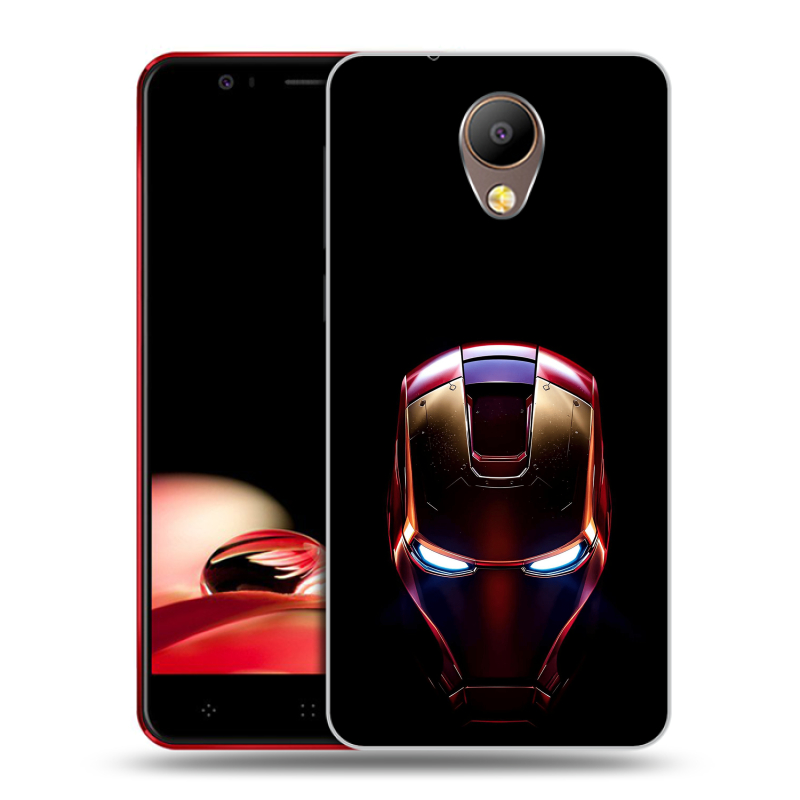 Пластиковый чехол на Elephone P8 с принтом IronMan Железный человек Пластиковый чехол на Elephone P8 с принтом IronMan Железный человек