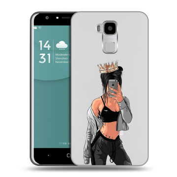Пластиковый чехол на Doogee Y6 с принтом Женские принты Пластиковый чехол на Doogee Y6 с принтом Женские принты