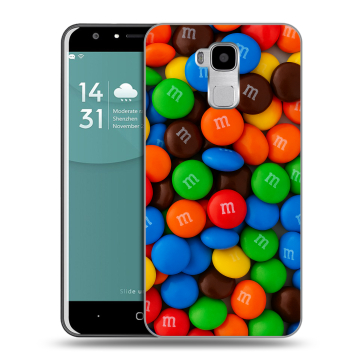 Пластиковый чехол на Doogee Y6 с принтом Конфеты Пластиковый чехол на Doogee Y6 с принтом Конфеты