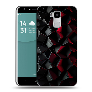 Пластиковый чехол на Doogee Y6 с принтом Абстракция Пластиковый чехол на Doogee Y6 с принтом Абстракция