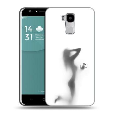 Пластиковый чехол на Doogee Y6 с принтом Силуэт Пластиковый чехол на Doogee Y6 с принтом Силуэт