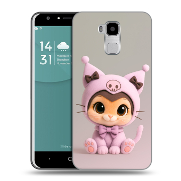 Пластиковый чехол на Doogee Y6 с принтом Куроми Kuromi Пластиковый чехол на Doogee Y6 с принтом Куроми Kuromi
