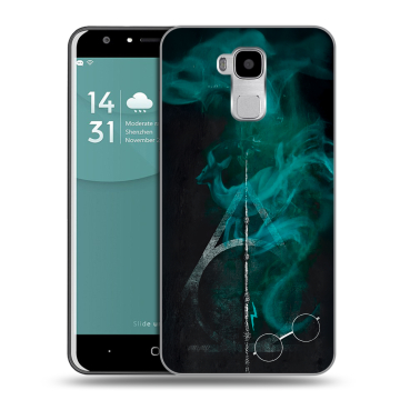 Пластиковый чехол на Doogee Y6 с принтом Гарри Поттер Harry Potter Пластиковый чехол на Doogee Y6 с принтом Гарри Поттер Harry Potter