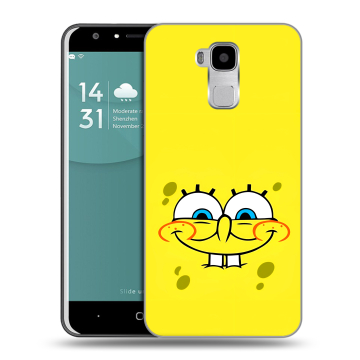 Пластиковый чехол на Doogee Y6 с принтом спанчбоб спанч боб Пластиковый чехол на Doogee Y6 с принтом спанчбоб спанч боб
