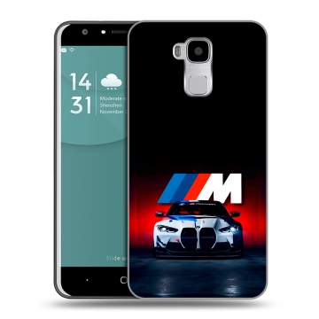 Пластиковый чехол на Doogee Y6 с принтом БМВ BMW Пластиковый чехол на Doogee Y6 с принтом БМВ BMW