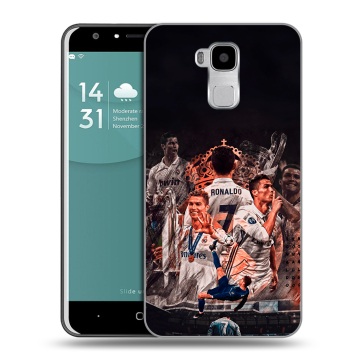 Пластиковый чехол на Doogee Y6 с принтом Реал Роналдо Real Ronaldo Пластиковый чехол на Doogee Y6 с принтом Реал Роналдо Real Ronaldo