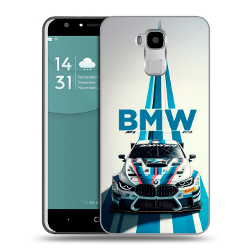 Пластиковый чехол на Doogee Y6 с принтом БМВ BMW Пластиковый чехол на Doogee Y6 с принтом БМВ BMW