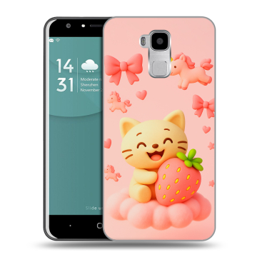 Пластиковый чехол на Doogee Y6 с принтом для девочек Пластиковый чехол на Doogee Y6 с принтом для девочек