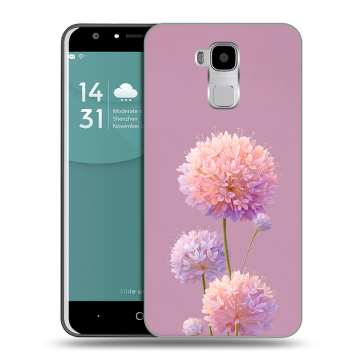 Пластиковый чехол на Doogee Y6 с принтом Цветы