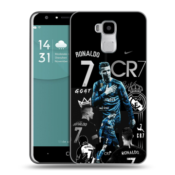 Пластиковый чехол на Doogee Y6 с принтом Реал Роналдо Пластиковый чехол на Doogee Y6 с принтом Реал Роналдо