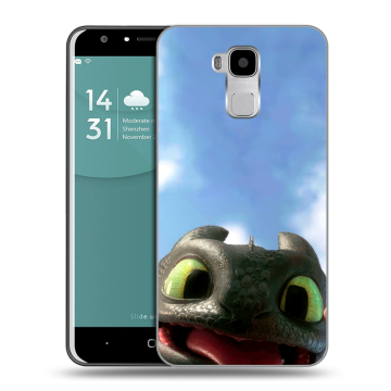 Пластиковый чехол на Doogee Y6 с принтом Как приручить дракона Пластиковый чехол на Doogee Y6 с принтом Как приручить дракона