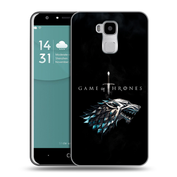 Пластиковый чехол на Doogee Y6 с принтом Игра Престолов Game Thrones