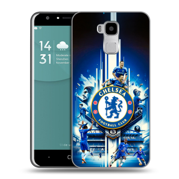 Пластиковый чехол на Doogee Y6 с принтом Chelsea Челси