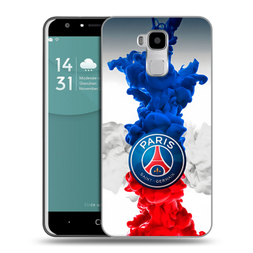 Пластиковый чехол на Doogee Y6 с принтом PSG ПСЖ