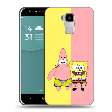 Пластиковый чехол на Doogee Y6 с принтом Спанч боб Спанчбоб Пластиковый чехол на Doogee Y6 с принтом Спанч боб Спанчбоб