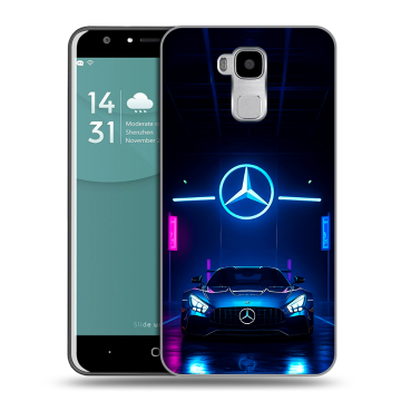 Пластиковый чехол на Doogee Y6 с принтом Mercedes Мерседес Пластиковый чехол на Doogee Y6 с принтом Mercedes Мерседес