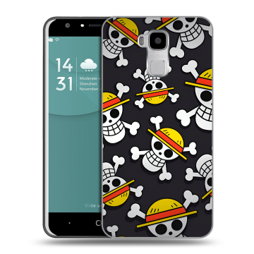 Пластиковый чехол на Doogee Y6 с принтом One Piece Ван Пис
