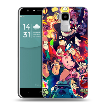 Пластиковый чехол на Doogee Y6 с принтом Gravity Falls Гравити Фолз Пластиковый чехол на Doogee Y6 с принтом Gravity Falls Гравити Фолз