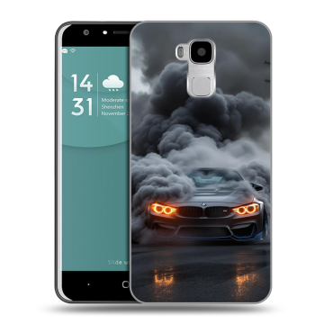 Пластиковый чехол на Doogee Y6 с принтом BMW БМВ Пластиковый чехол на Doogee Y6 с принтом BMW БМВ
