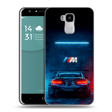 Пластиковый чехол на Doogee Y6 с принтом BMW БМВ Пластиковый чехол на Doogee Y6 с принтом BMW БМВ