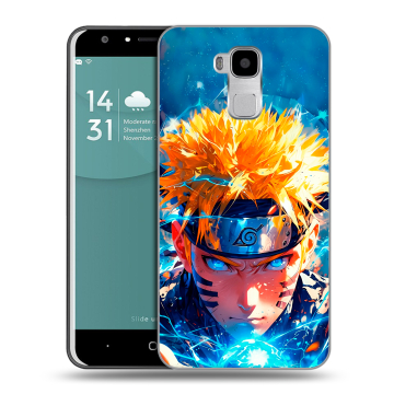 Пластиковый чехол на Doogee Y6 с принтом Аниме Наруто Naruto
