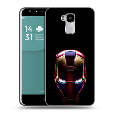 Пластиковый чехол на Doogee Y6 с принтом IronMan Железный человек Пластиковый чехол на Doogee Y6 с принтом IronMan Железный человек