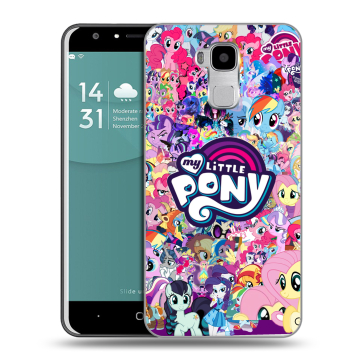 Пластиковый чехол на Doogee Y6 с принтом My little pony Дружба чудо Пластиковый чехол на Doogee Y6 с принтом My little pony Дружба чудо