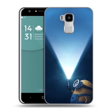 Пластиковый чехол на Doogee Y6 с принтом Миньоны Пластиковый чехол на Doogee Y6 с принтом Миньоны