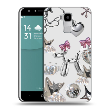Пластиковый чехол на Doogee Y6 с принтом Y2K Пластиковый чехол на Doogee Y6 с принтом Y2K