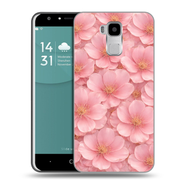 Пластиковый чехол на Doogee Y6 с принтом женский