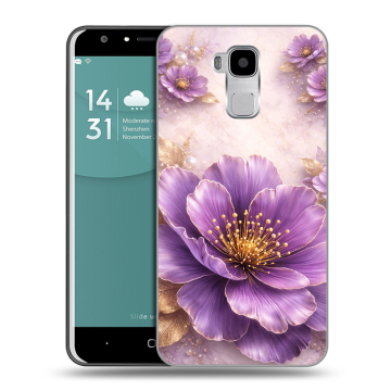 Пластиковый чехол на Doogee Y6 с принтом женский