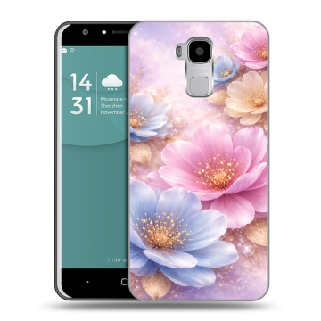 Пластиковый чехол на Doogee Y6 с принтом женский Пластиковый чехол на Doogee Y6 с принтом женский