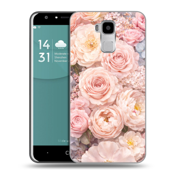 Пластиковый чехол на Doogee Y6 с принтом женский Пластиковый чехол на Doogee Y6 с принтом женский
