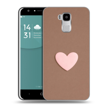 Пластиковый чехол на Doogee Y6 с принтом женский