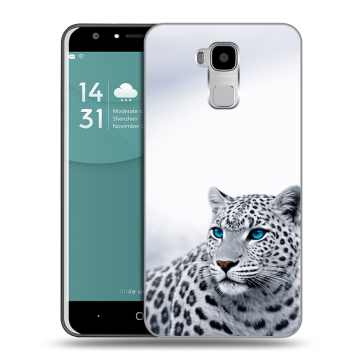 Пластиковый чехол на Doogee Y6 с принтом женский