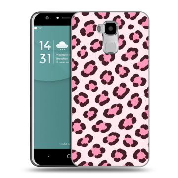 Пластиковый чехол на Doogee Y6 с принтом для девочек