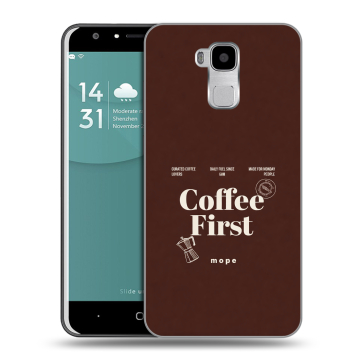 Пластиковый чехол на Doogee Y6 с принтом женский