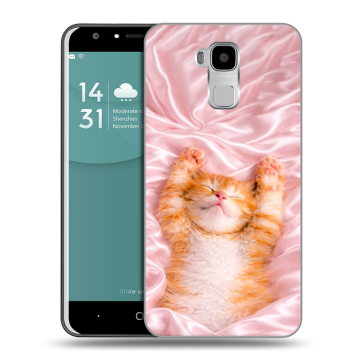 Пластиковый чехол на Doogee Y6 с принтом женский