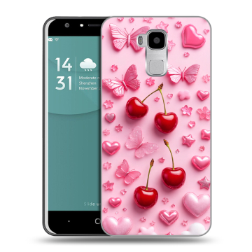 Пластиковый чехол на Doogee Y6 с принтом для девочек Пластиковый чехол на Doogee Y6 с принтом для девочек