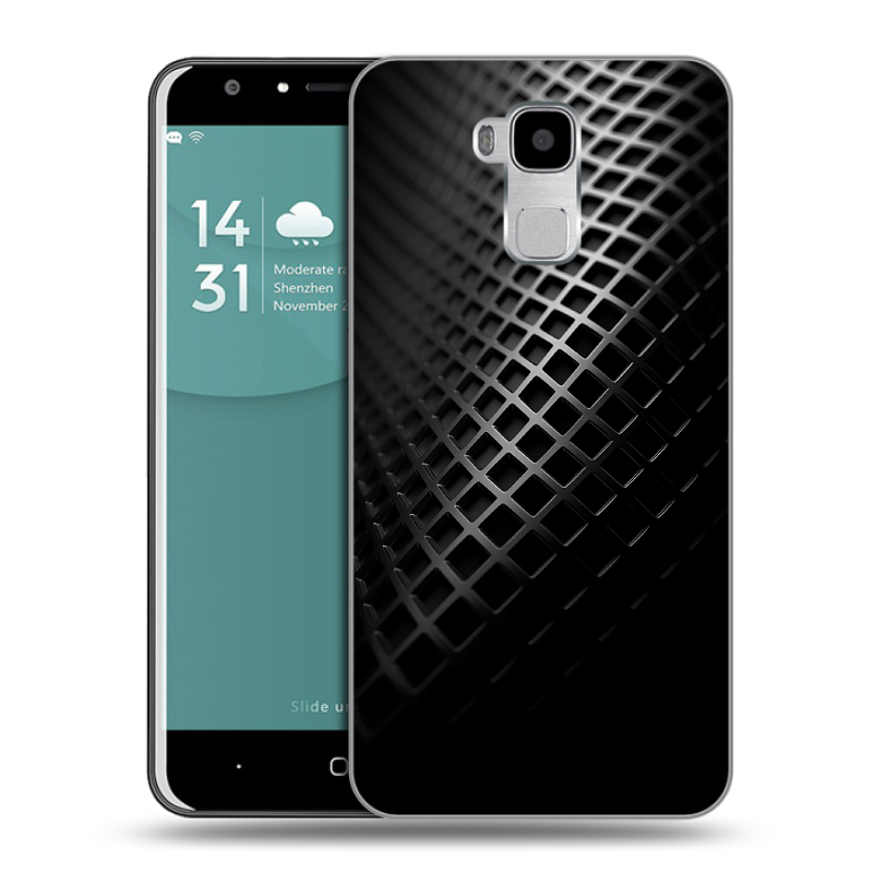 Пластиковый чехол на Doogee Y6 с принтом Текстура металла Пластиковый чехол на Doogee Y6 с принтом Текстура металла