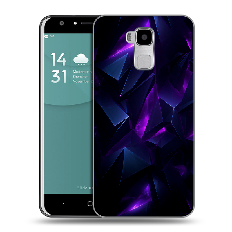 Пластиковый чехол на Doogee Y6 с принтом Абстракиция Пластиковый чехол на Doogee Y6 с принтом Абстракиция