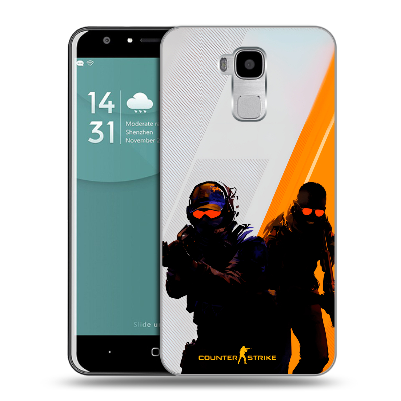 Пластиковый чехол на Doogee Y6 с принтом Контер страйк Counter strike Пластиковый чехол на Doogee Y6 с принтом Контер страйк Counter strike