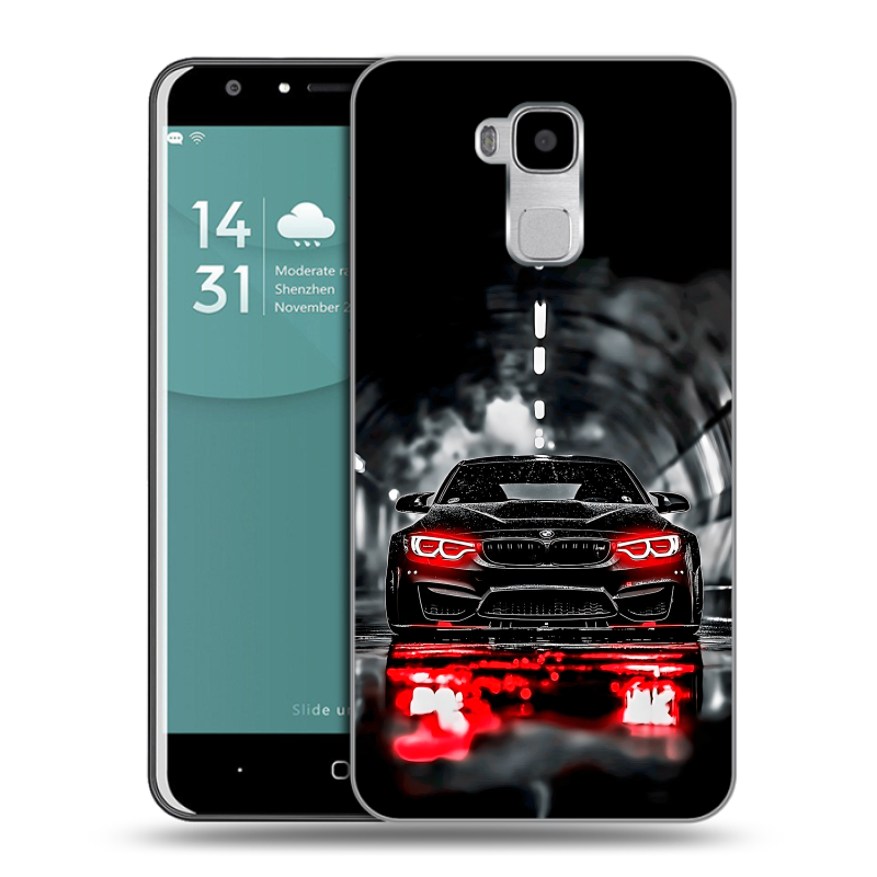 Пластиковый чехол на Doogee Y6 с принтом BMW БМВ Пластиковый чехол на Doogee Y6 с принтом BMW БМВ