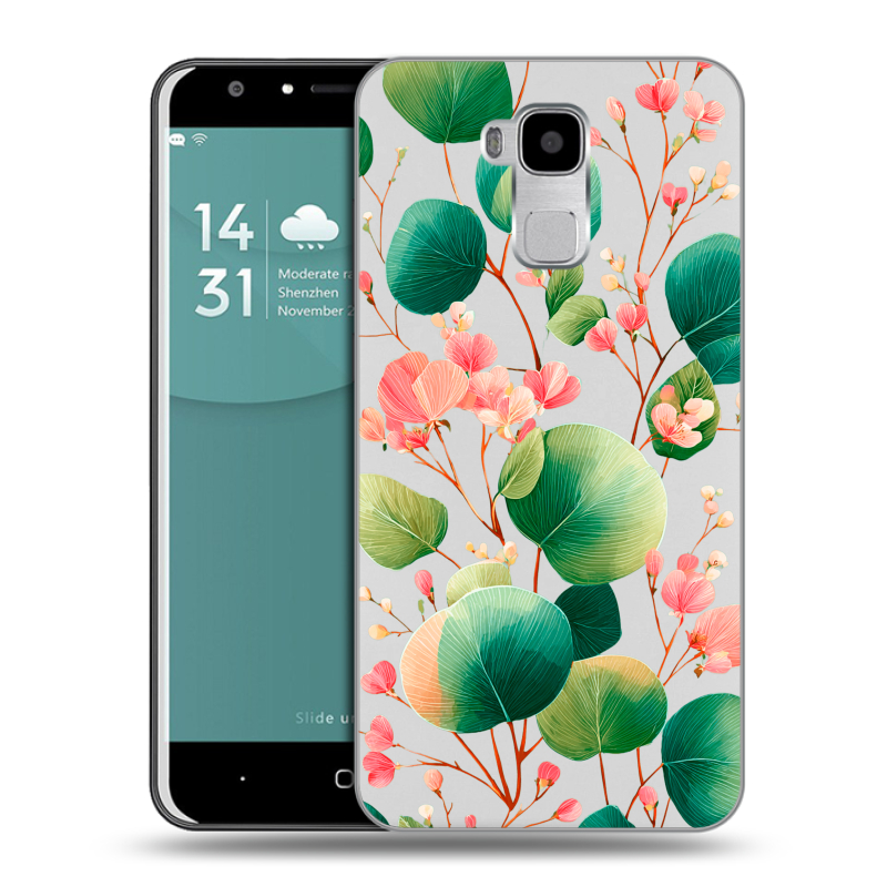 Пластиковый чехол на Doogee Y6 с принтом женский Пластиковый чехол на Doogee Y6 с принтом женский