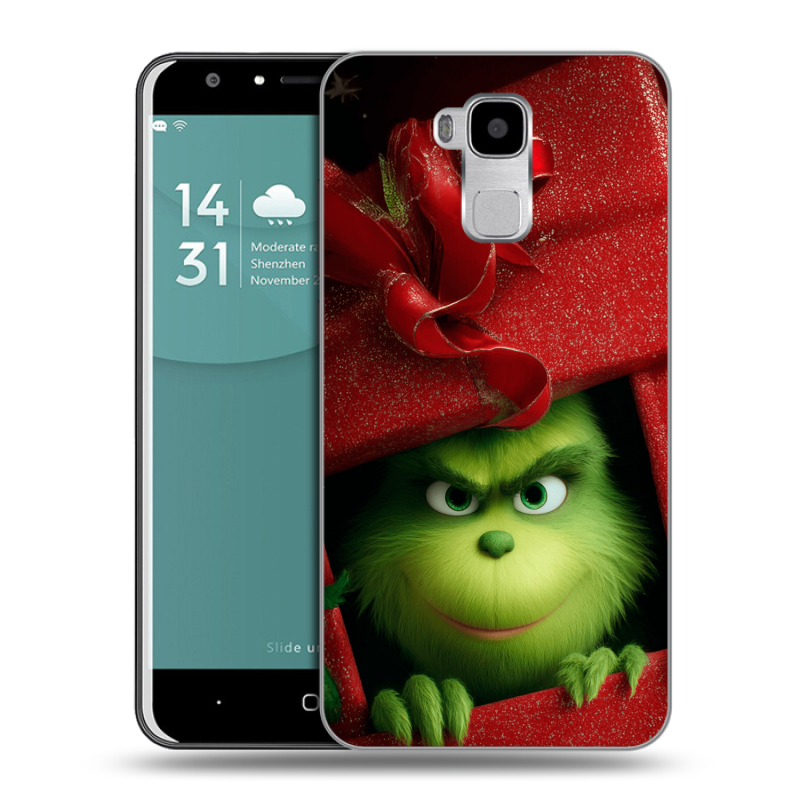 Пластиковый чехол на Doogee Y6 с принтом Новый год Пластиковый чехол на Doogee Y6 с принтом Новый год