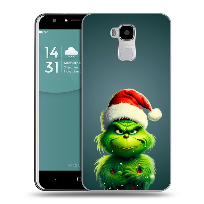 Пластиковый чехол на Doogee Y6 с принтом Новый год Пластиковый чехол на Doogee Y6 с принтом Новый год