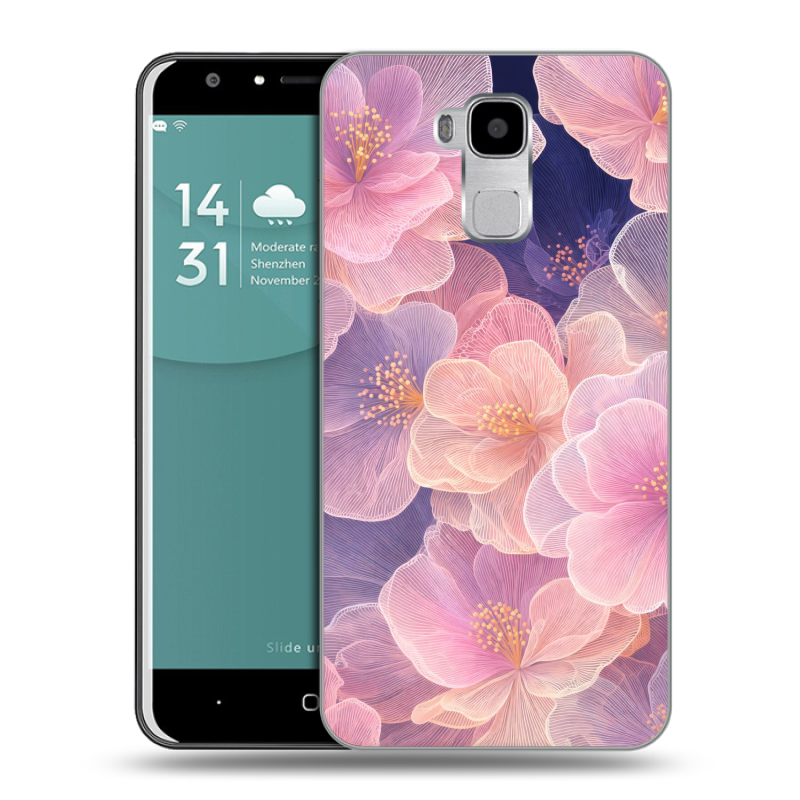 Пластиковый чехол на Doogee Y6 с принтом женский Пластиковый чехол на Doogee Y6 с принтом женский