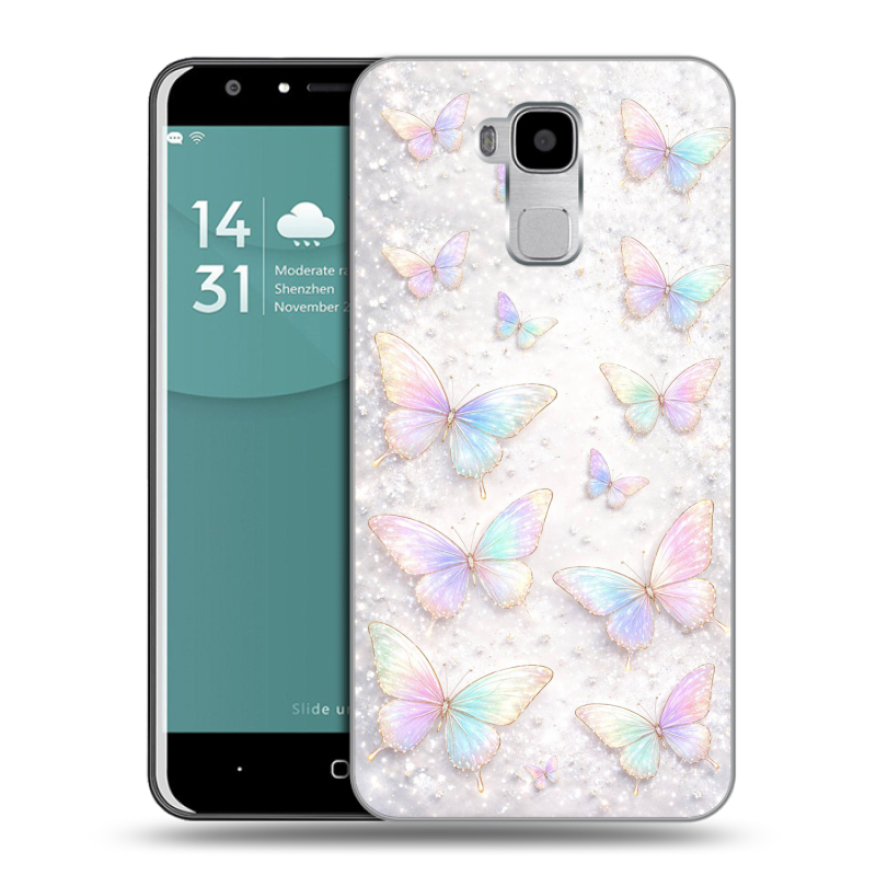 Пластиковый чехол на Doogee Y6 с принтом женский Пластиковый чехол на Doogee Y6 с принтом женский