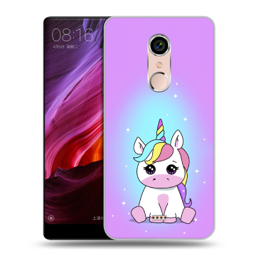 Силиконовый чехол на BQ Strike Selfie Max с принтом Единорог Силиконовый чехол на BQ Strike Selfie Max с принтом Единорог